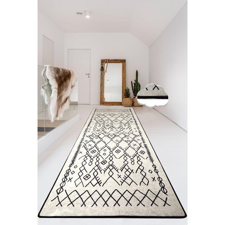 Bless international Beige/Black Rug | Wayfair